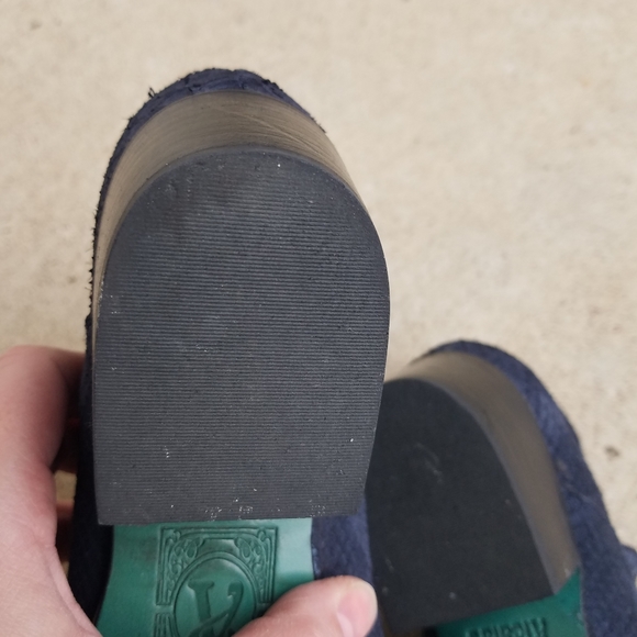 Chelsea Boots Navy Snake Size 10M - Picture 11 of 13